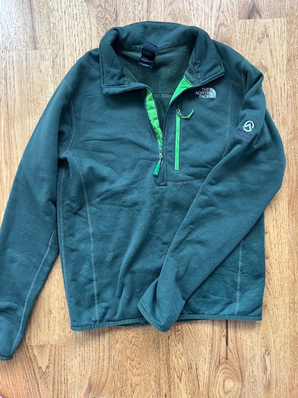 North Face Men's Summit Series 1/4 Zip Pullover Size Medium